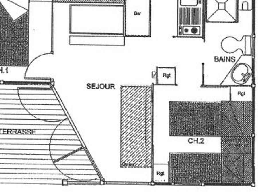 Chalet 6 personnes - Chalet familial en bois 28m² - 2 chambres 1