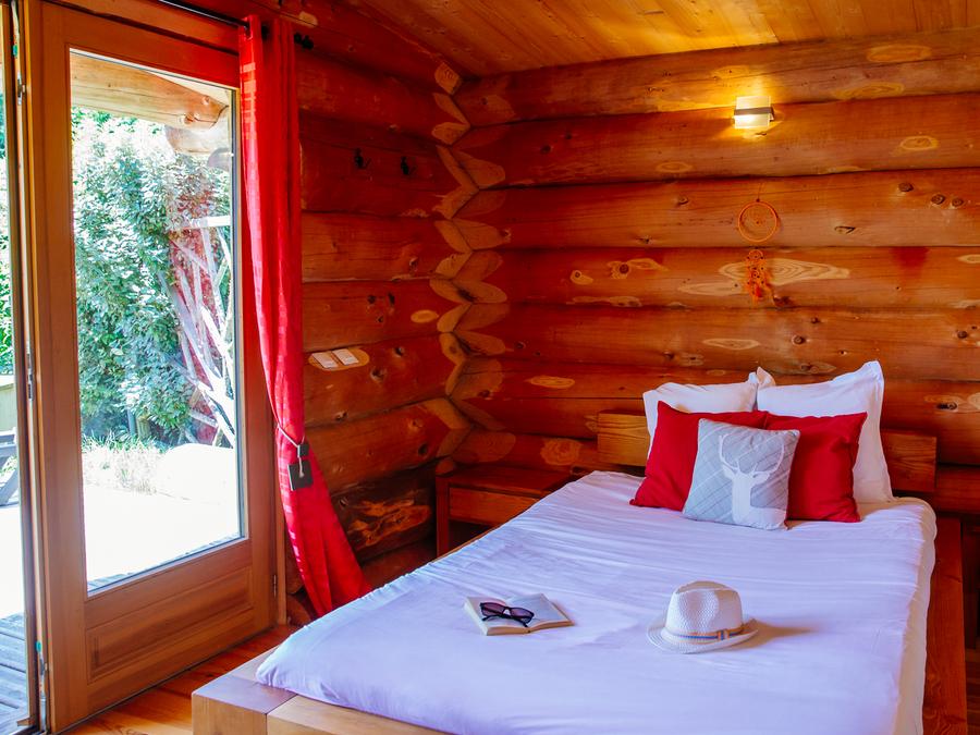 Hébergement 2 personnes - Cabane de Trappeur avec spa 4