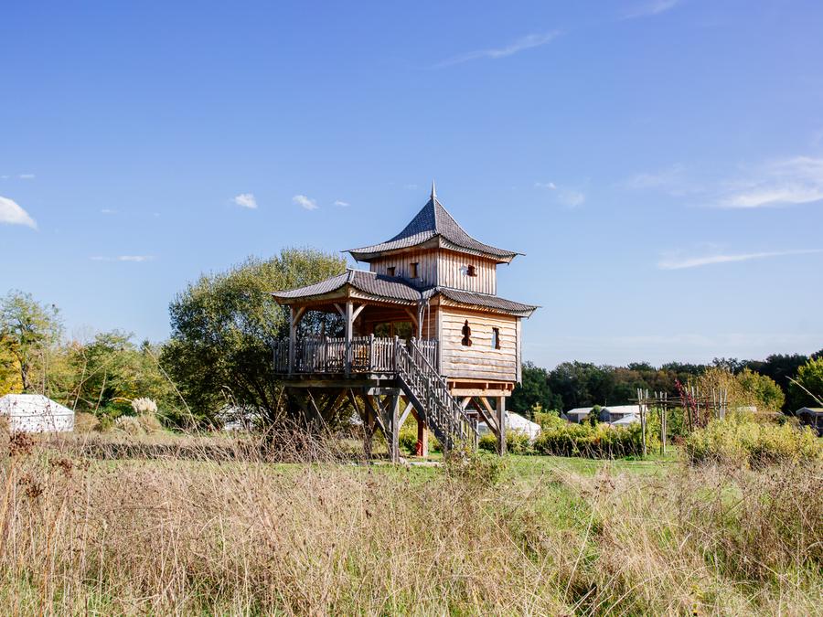 Hébergement 2 personnes - Cabane - Temple perché avec spa 8