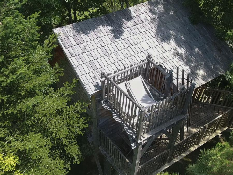 Hébergement 2 personnes - Cabane dans les arbres - Palombière 1