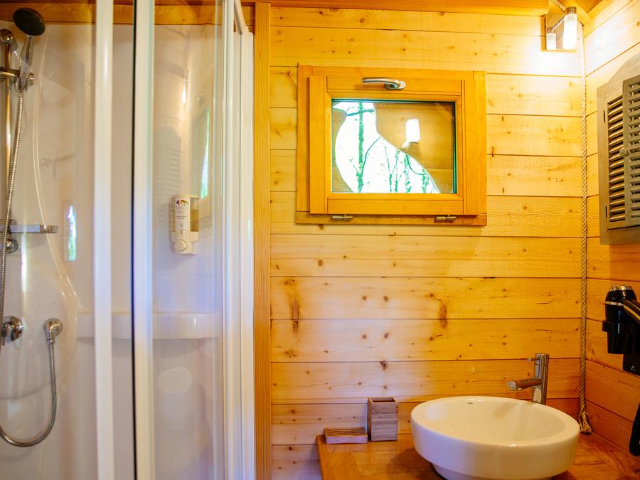 Hébergement 2 personnes - Cabane dans les arbres - Palombière 4