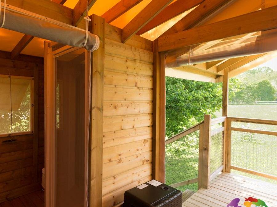 Tente en toile et en bois 2 personnes - Tente Safari 7