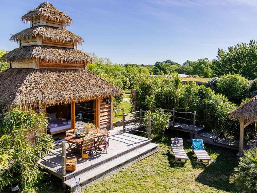 Hébergement 2 personnes - Cabane indonésienne avec spa 0