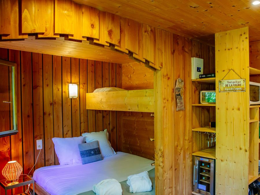 Hébergement 2 personnes - Oenolodge avec spa 4