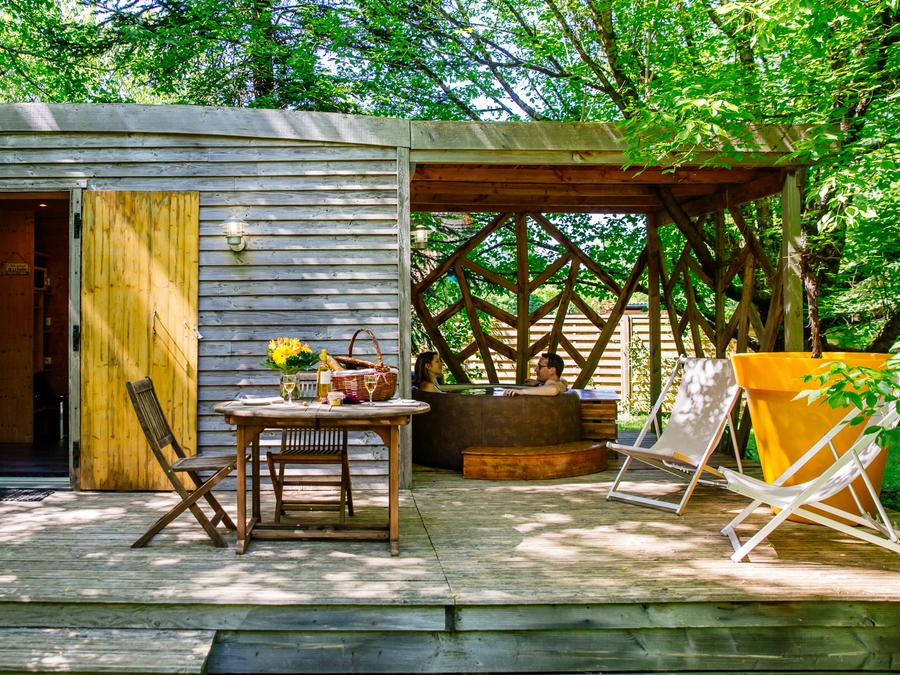 Hébergement 2 personnes - Oenolodge avec spa 0