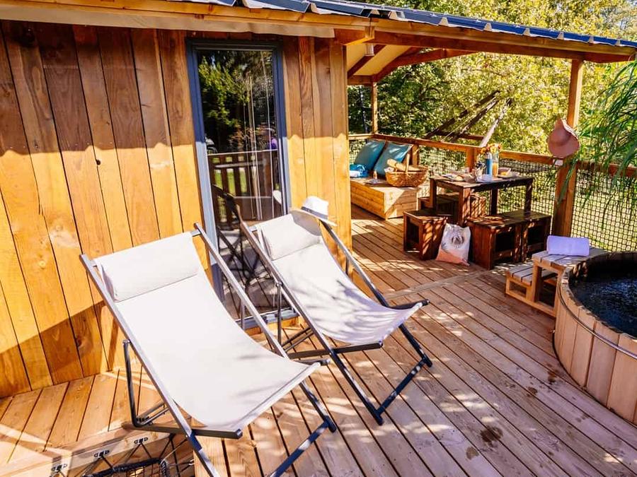 Lodge 2 personnes - Océania Lodge avec spa 1