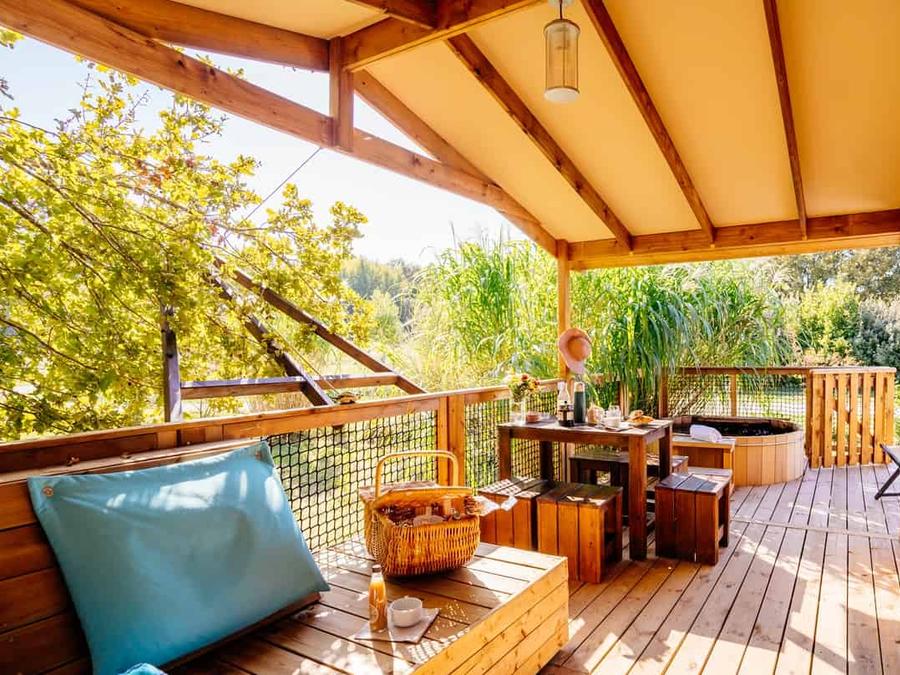 Lodge 2 personnes - Océania Lodge avec spa 4