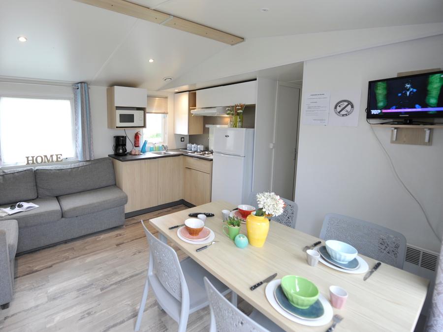 Mobilhome 4 personnes - CONFORT PLUS DEUX CHAMBRES 4
