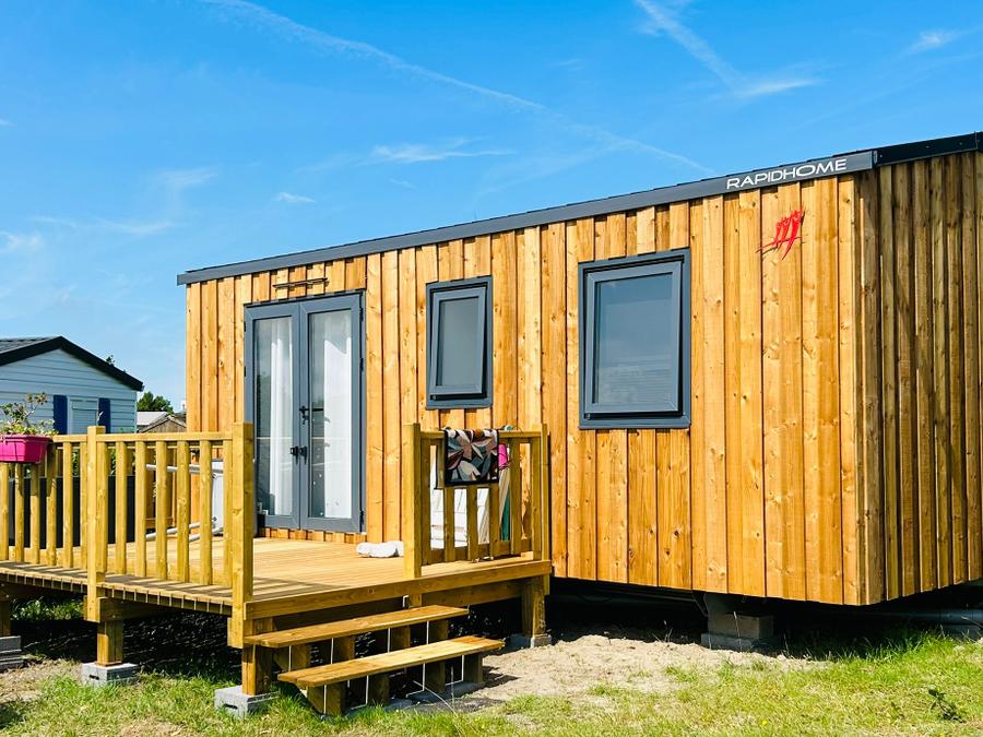 Mobilhome 4 personnes - Cabane confort + 2 chambres 1