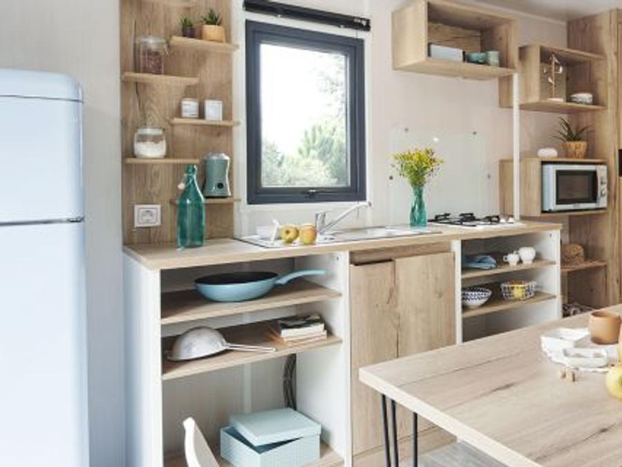 Mobilhome 4 personnes - Cabane confort + 2 chambres 2