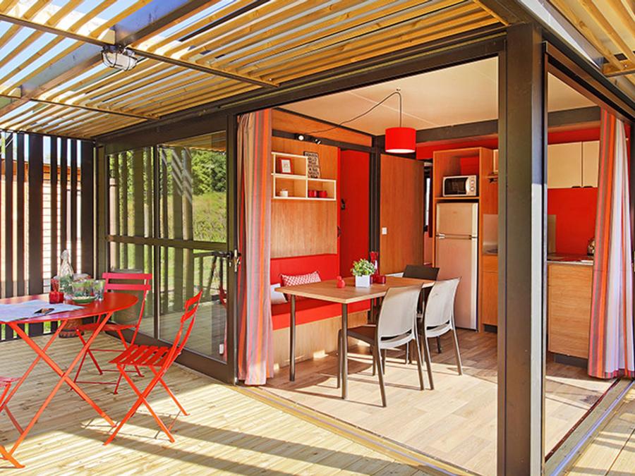 Chalet 5 personnes - Chalet Mont Grêle - terrasse en L - 2 chambres 0