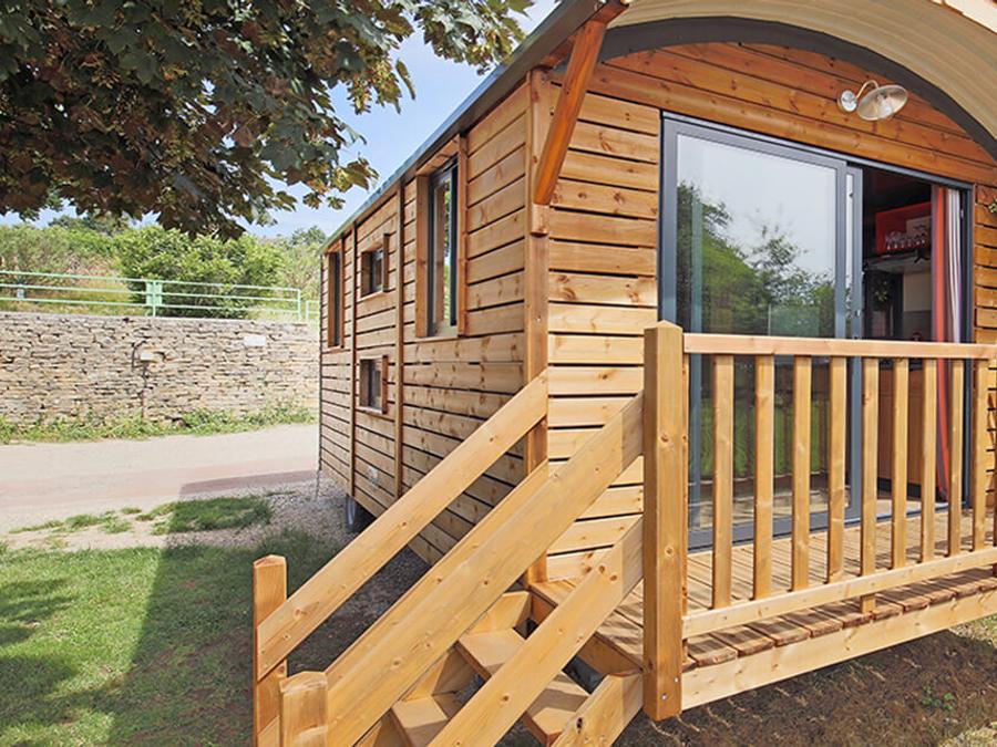 Hébergement 4 personnes - Roulotte - 22m² - hébergement insolite 0