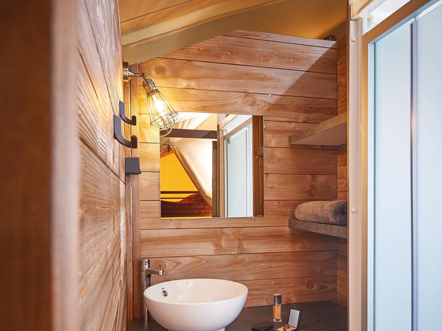 Lodge 5 personnes - Lodge Kenya - 34 m² - esprit bois & toile 4