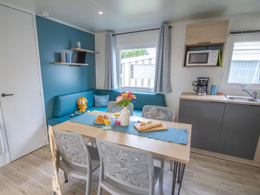 Mobilhome 6 personnes - Mobil-home Confort 3 chambres 5