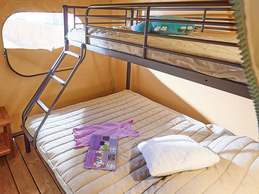 Tente en toile et en bois 5 personnes - Tente Pêcheur 4/5 pers. 0