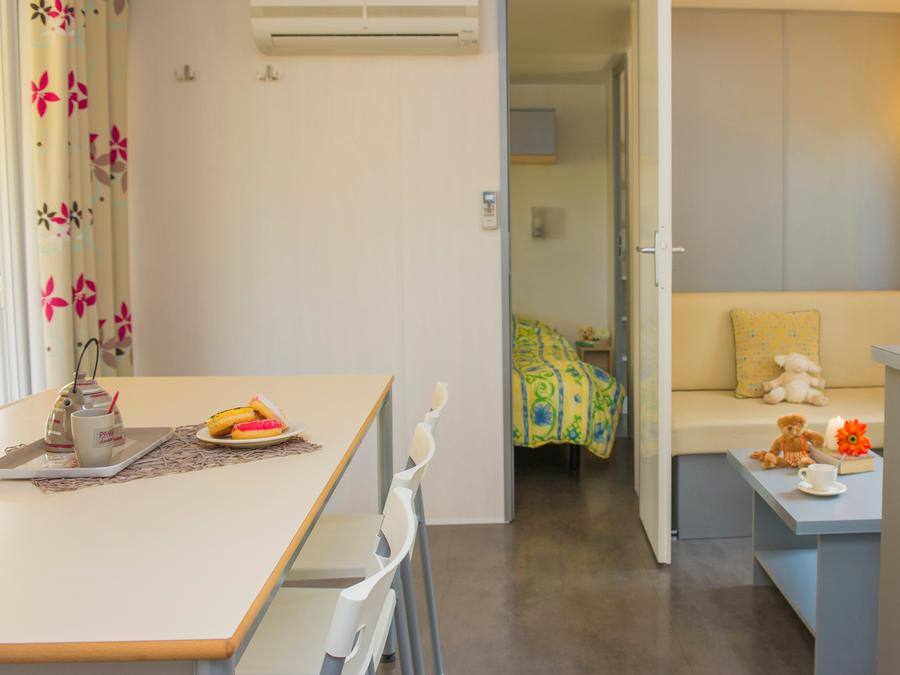 Mobilhome 8 personnes - Location Mobilhome CONFORT - 3 chambres 1