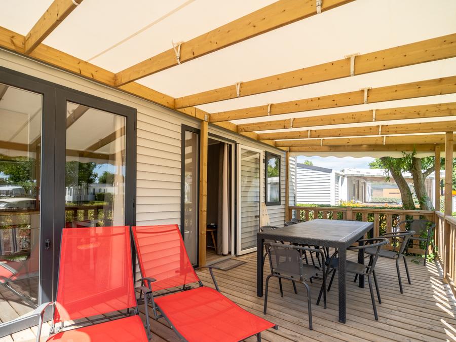 Mobilhome 6 personnes - VIP 3 chambres 38m² - Pack-Vip inclus (linge,tv,wifi...) 0