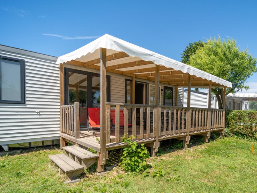 Mobilhome 6 personnes - VIP 3 chambres 38m² - Pack-Vip inclus (linge,tv,wifi...) 1