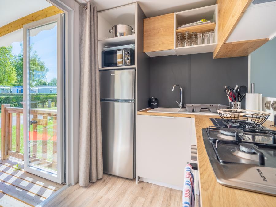 Mobilhome 6 personnes - VIP 3 chambres 38m² - Pack-Vip inclus (linge,tv,wifi...) 2
