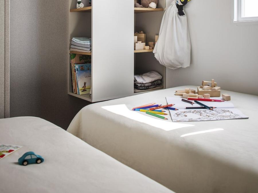 Mobilhome 6 personnes - VIP 3 chambres 38m² - Pack-Vip inclus (linge,tv,wifi...) 7