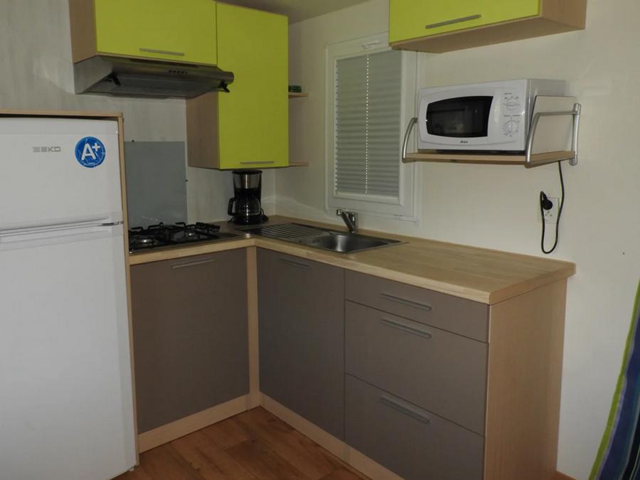 Mobilhome 4 personnes - Mobil home Océane 27 m² - 2 chambres 3