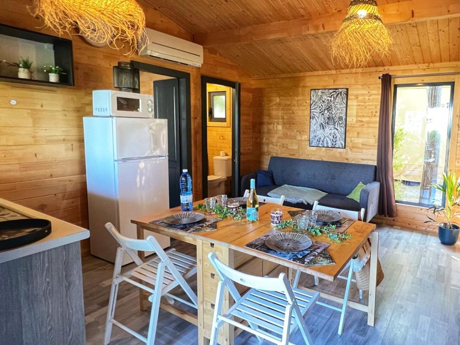 Mobilhome 8 personnes - TROPICAL GOLD - 60m²- 3 chambres 4
