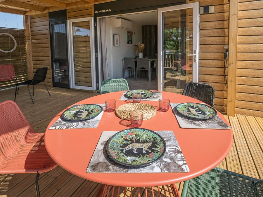 Mobilhome 4 personnes - TROPICAL TOSCANA VIP - 36m² - 2 Chambres - 2 salles de bain 2