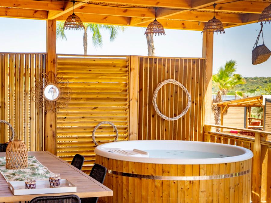 Mobilhome 6 personnes - TROPICAL TOSCANA VIP - 40m² - 3 Chambres - 2 salles de bain 1