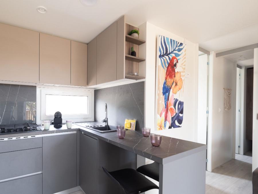 Mobilhome 6 personnes - TROPICAL TOSCANA VIP - 40m² - 3 Chambres - 2 salles de bain 4