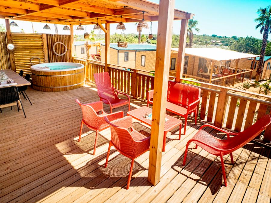 Mobilhome 6 personnes - TROPICAL TOSCANA VIP - 40m² - 3 Chambres - 2 salles de bain 0
