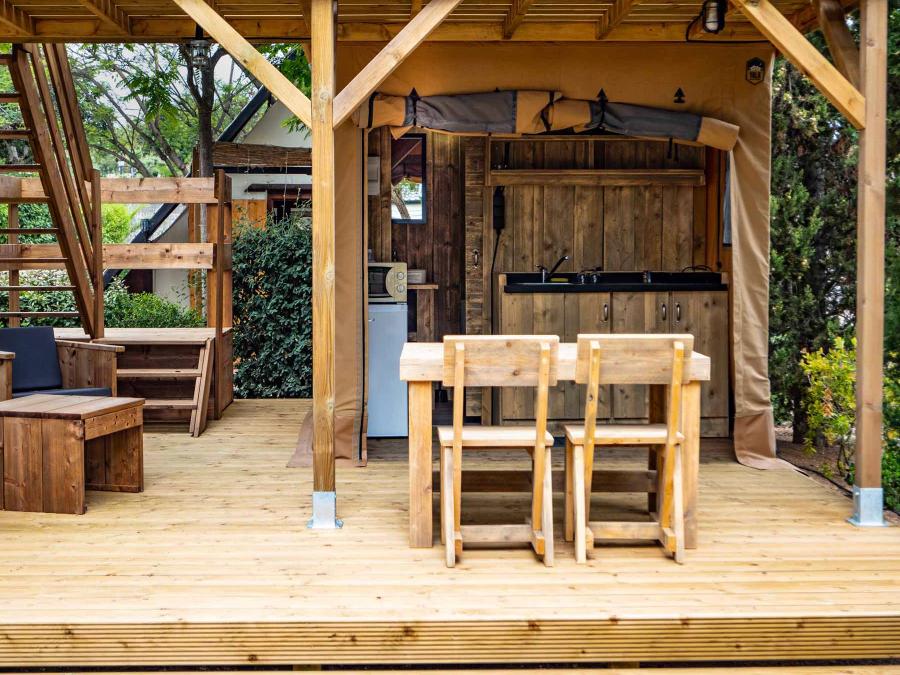 Lodge 2 personnes - LUNA LODGE - 15m²- 1 chambre 1