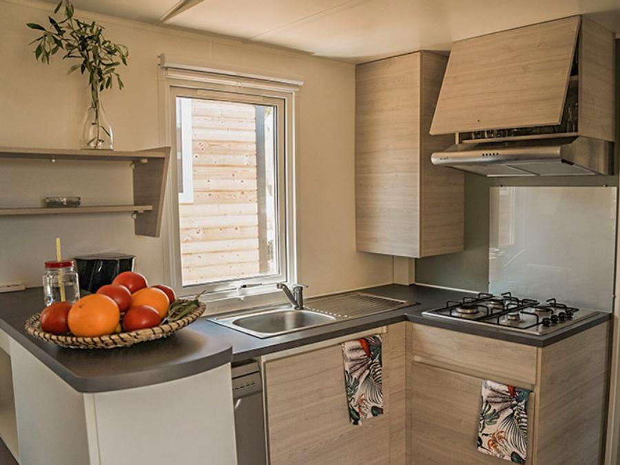 Mobilhome 8 personnes - CASITA CEREZA - 40m² - 3 Chambres 4