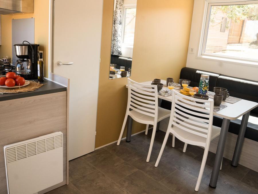 Mobilhome 4 personnes - CASITA NARANJA - 26m²- 2 chambres 2