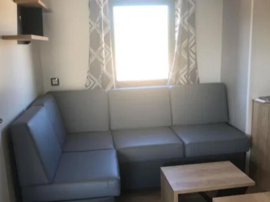 Mobilhome 6 personnes - Mobil-home Premium 32 m² 3 chambres + terrasse 21m² + TV + LV + clim + plancha 6 pers 4