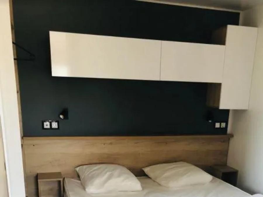 Mobilhome 2 personnes - Mobil-home Premium 22 m² 1 chambre + terrasse 17m² + TV + LV + Climatisation + Plancha 2 pers 2