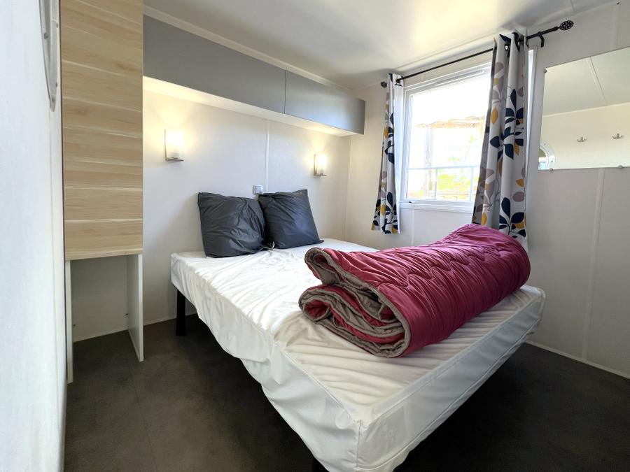 Mobilhome 6 personnes - Standard 32m² (3 chambres) + Terrasse + Clim 15