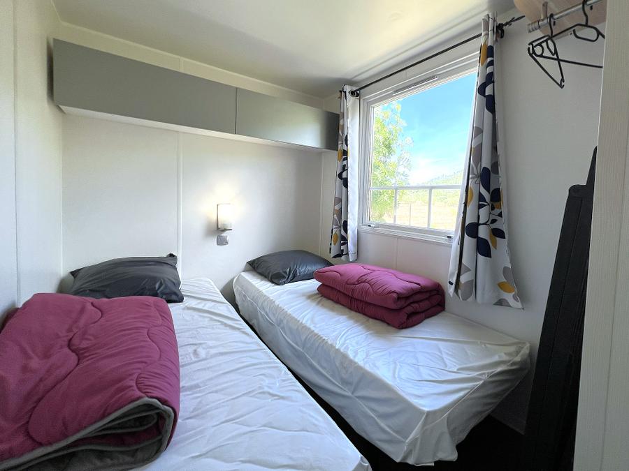 Mobilhome 6 personnes - Standard 32m² (3 chambres) + Terrasse + Clim 16