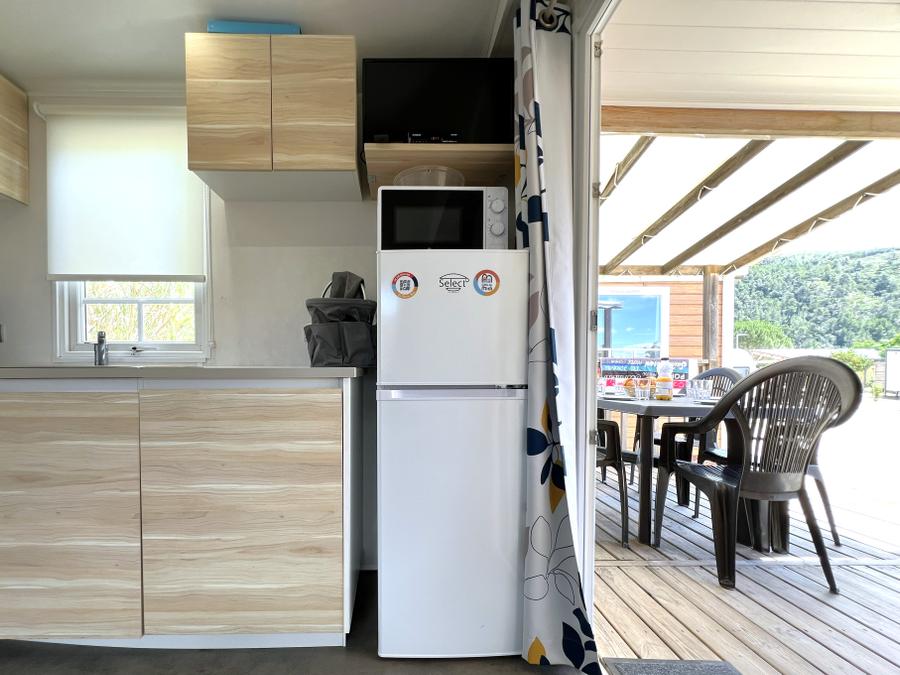 Mobilhome 6 personnes - Standard 32m² (3 chambres) + Terrasse + Clim 14
