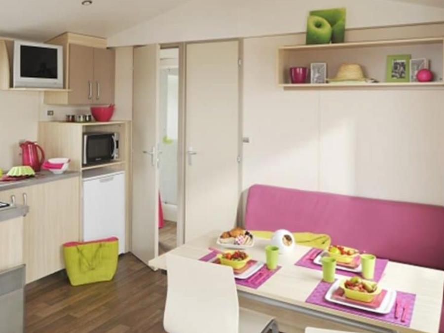 Mobilhome 4 personnes - 2 trèfles 2 chambres 1 SDB 2