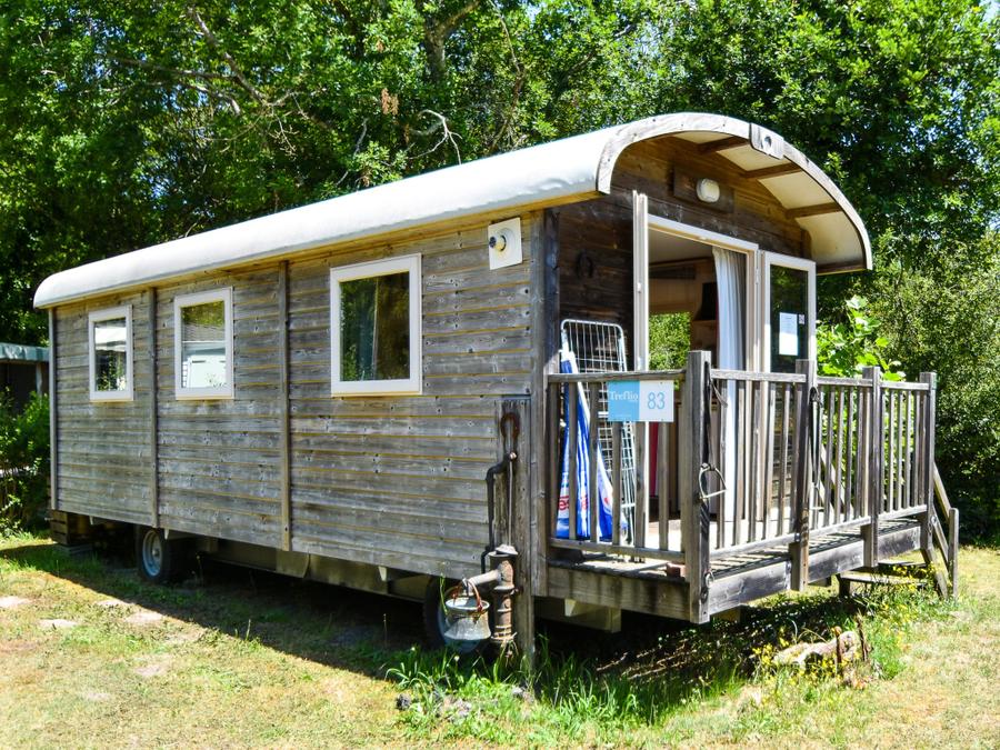 Tiny house 4 personnes - Roulotte 2 trèfles 2 chambres 0