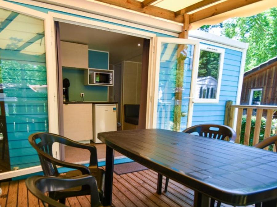 Mobilhome 2 personnes - 3 trèfles 1 chambre 1 SDB 0