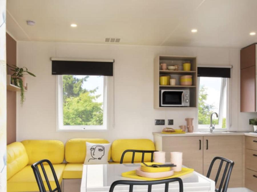 Mobilhome 8 personnes - 3 trèfles 4 chambres 2 salles d'eau 2