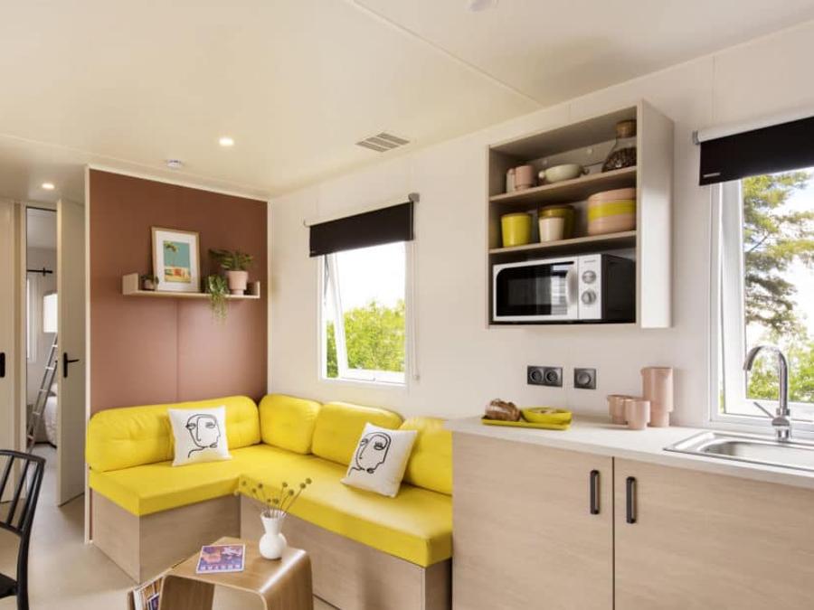 Mobilhome 8 personnes - 3 trèfles 4 chambres 2 salles d'eau 1