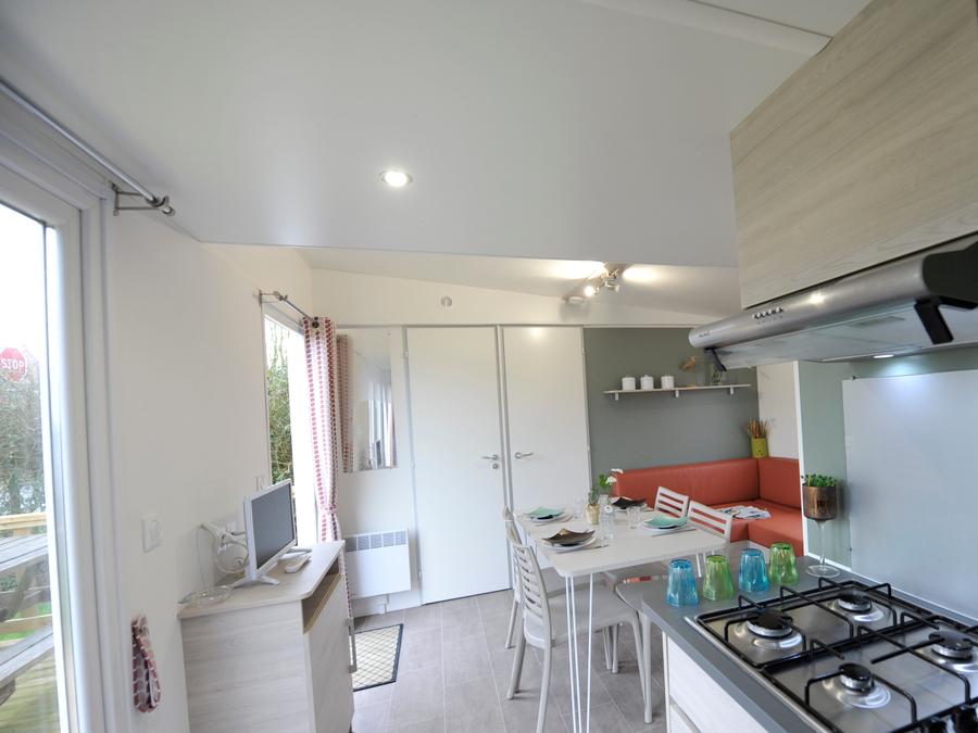 Mobilhome 4 personnes - Mobil home Confort+ 2 chambres 3