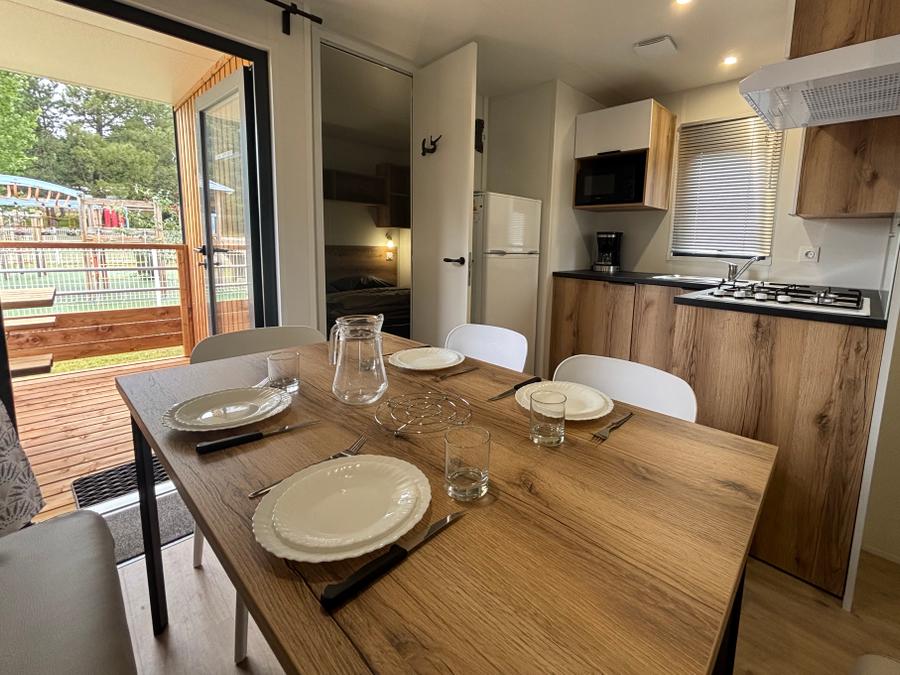 Mobilhome 6 personnes - Cabane Confort + 3 chambres 2