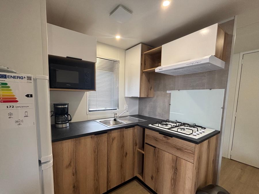Mobilhome 6 personnes - Cabane Confort + 3 chambres 1