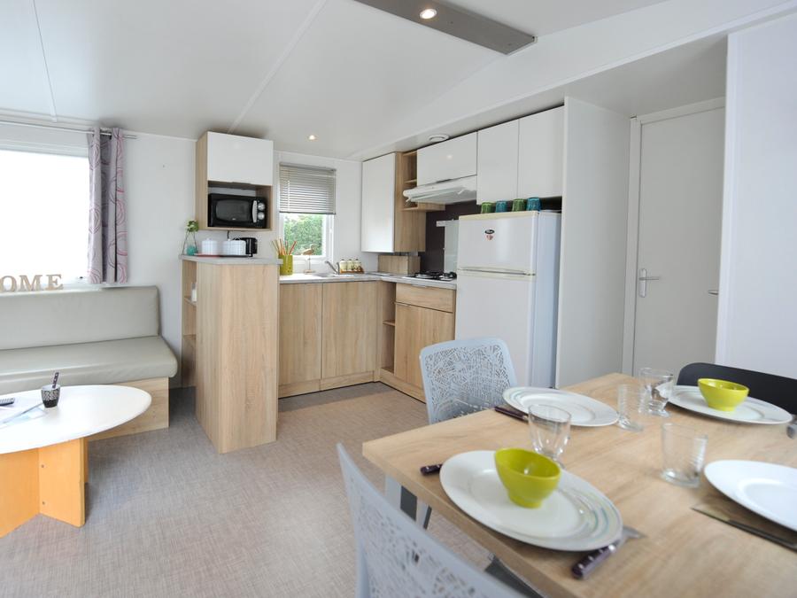 Mobilhome 6 personnes - Confort plus 3 chambres Entre 30 et 35 m² -5ans 4