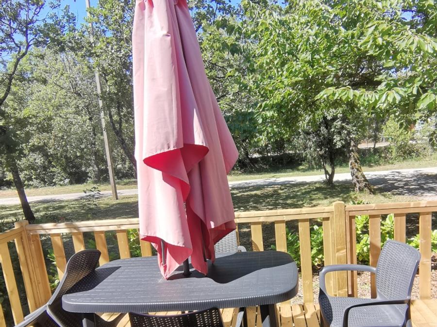 Mobilhome 4 personnes - Standard 26m² - 2 chambres + Terrasse + TV + Clim 5