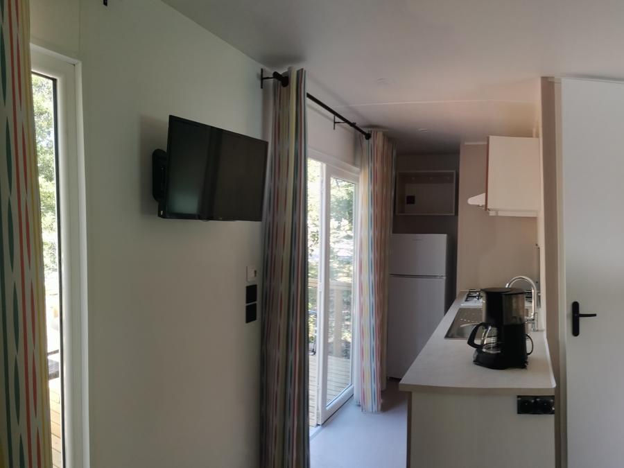 Mobilhome 4 personnes - Standard 26m² - 2 chambres + Terrasse + TV + Clim 3
