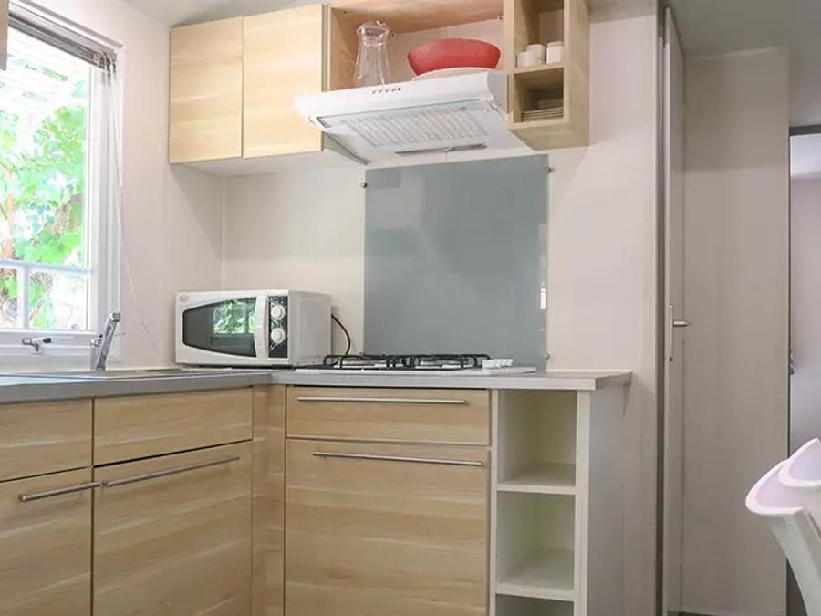 Mobilhome 6 personnes - Standard 29m² - 3 chambres + terrasse + TV 5
